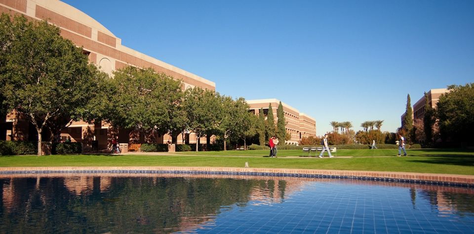 Outdoor view of the ASU West Campus